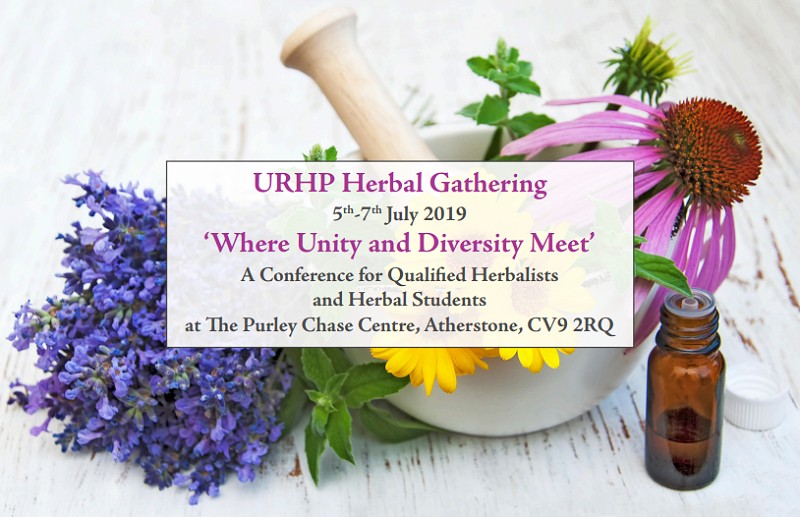 URHP Herbal Gathering: 5th – 7th July 2019. ‘Where Unity and Diversity Meet’